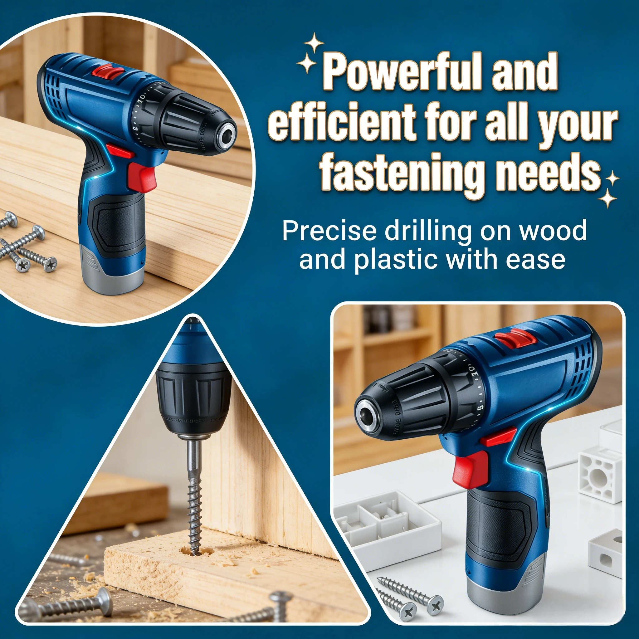 Power Drill Cordless - Bosch Elektrobohrmaschine GSR 120-LI 12V Wiederaufladbare