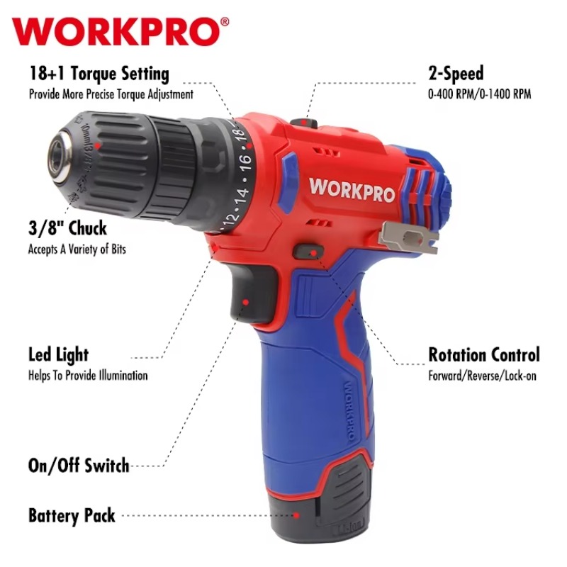 12V 10mm Akku-Bohrschrauber Ka – Power Drill Cordless Bewertung und Preis