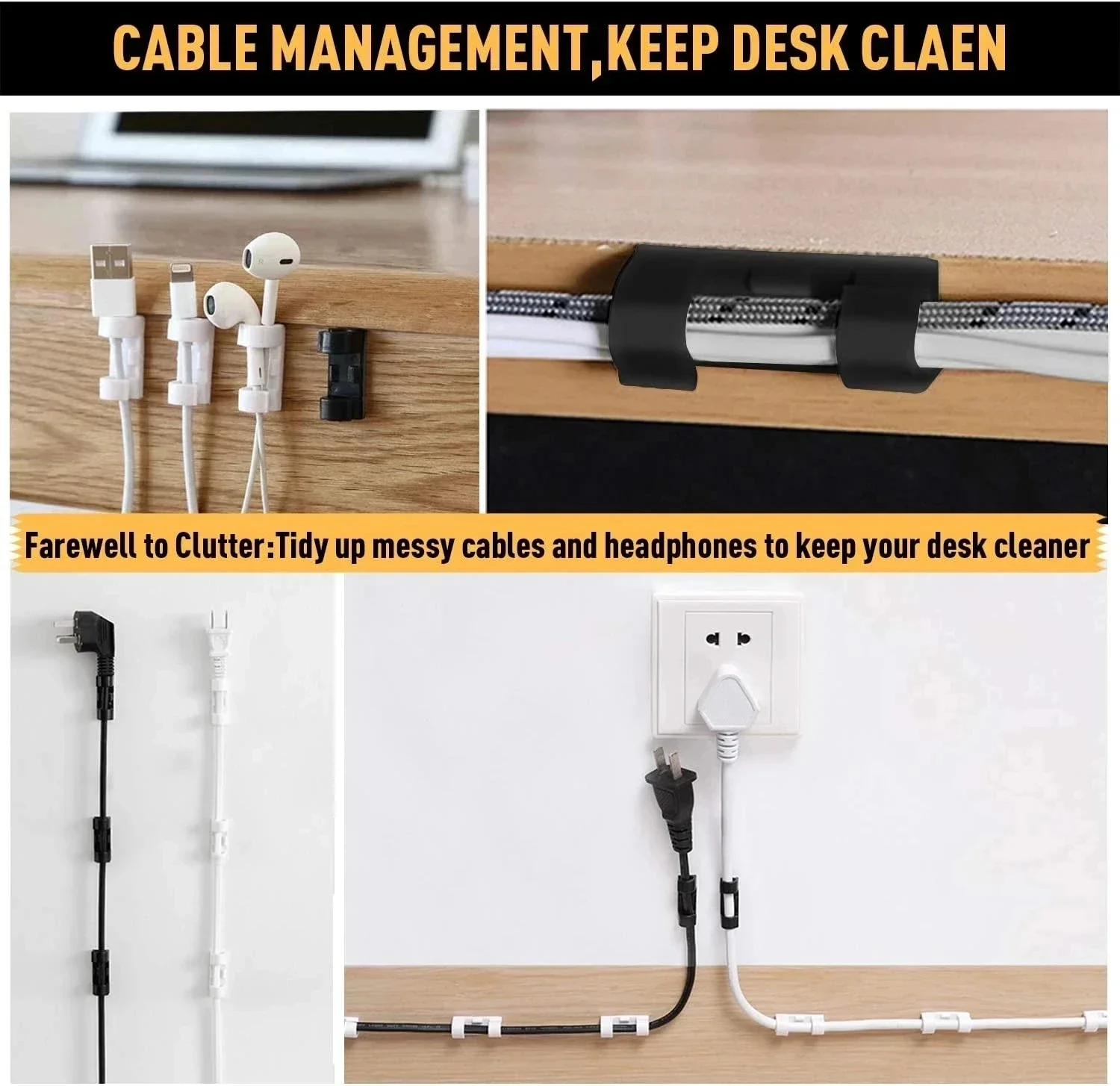 Kabelclips-Organizer, Kabelhal – Cable Staple Clip Bewertung und Preis