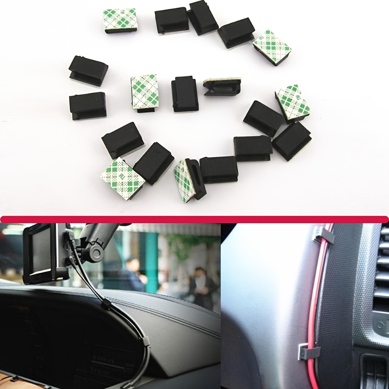 20 stücke Selbst-klebe Auto Fe – Cable Staple Clip Bewertung und Preis