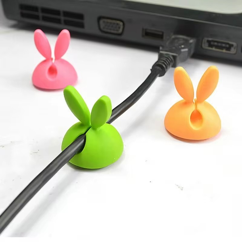 Niedliche Kaninchen Ohr Kabel  – Cable Staple Clip Bewertung und Preis