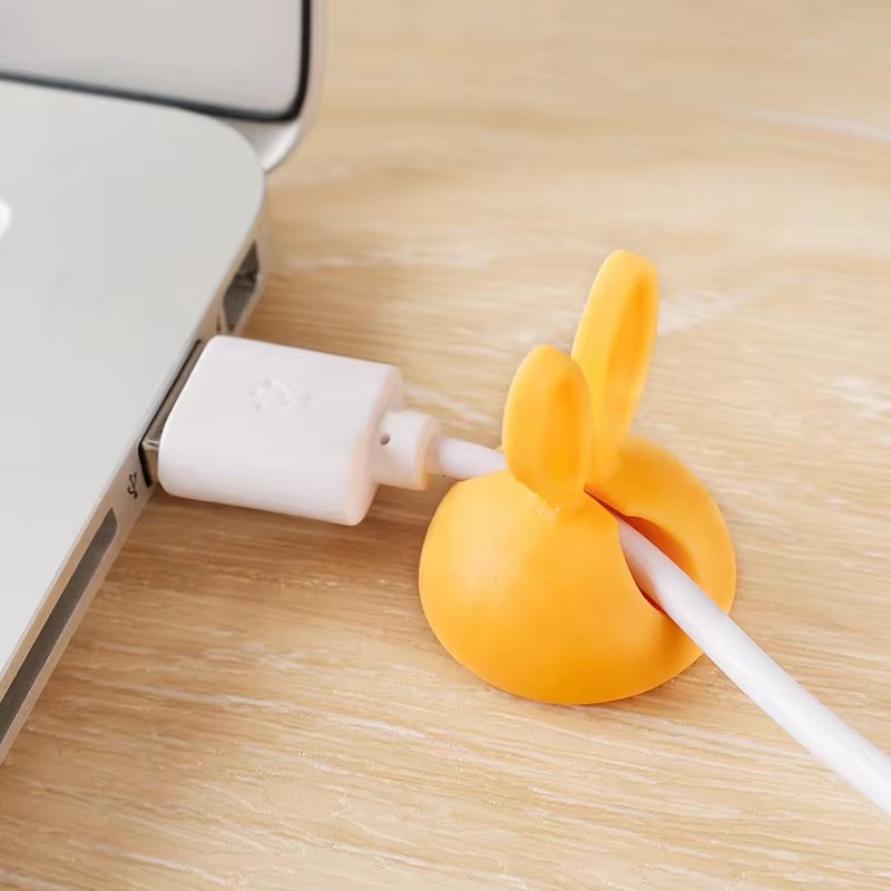 Niedliche Kaninchen Ohr Kabel  – Cable Staple Clip Bewertung und Preis