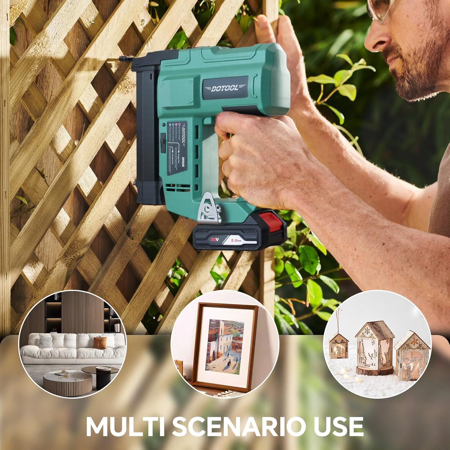 Akku-Nagelpistole, 2-in-1 Elek – Home Improvement Brad Bewertung und Preis