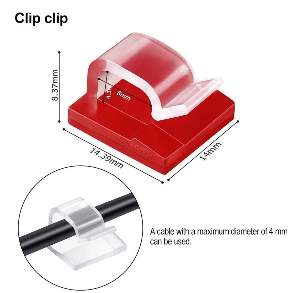 50 Stück Kabelorganisierer-Cli – Cable Staple Clip Bewertung und Preis