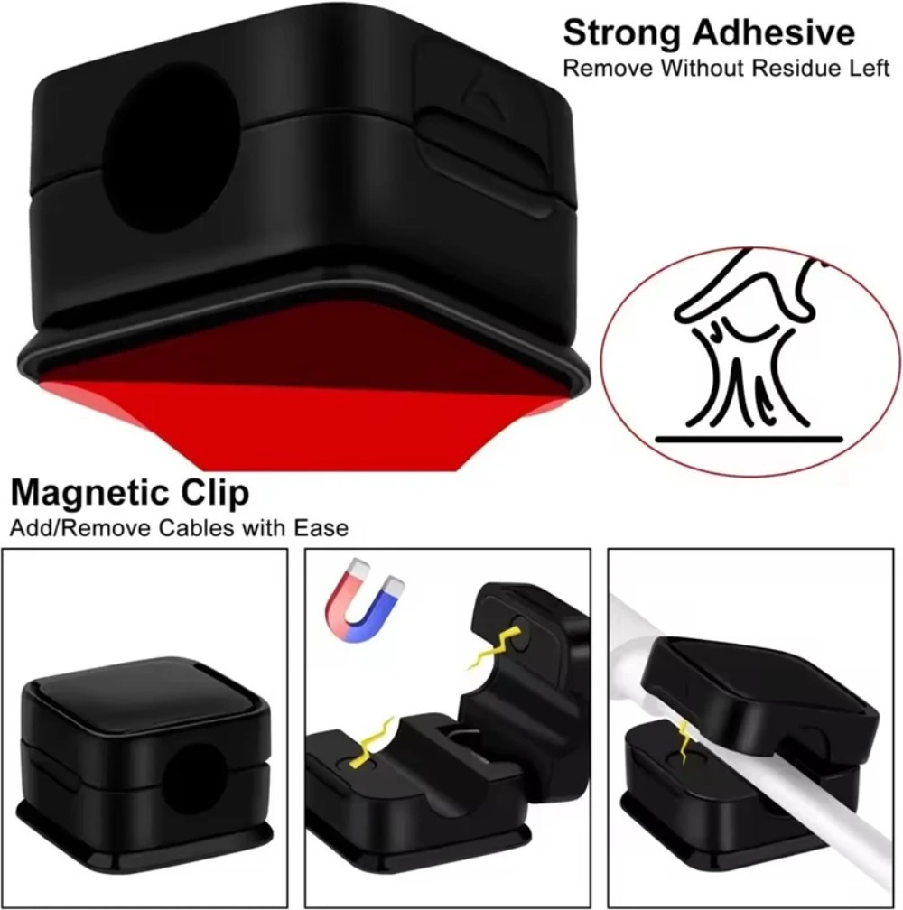 Magnetisch Stark ​ Kabelclips  – Cable Staple Clip Bewertung und Preis