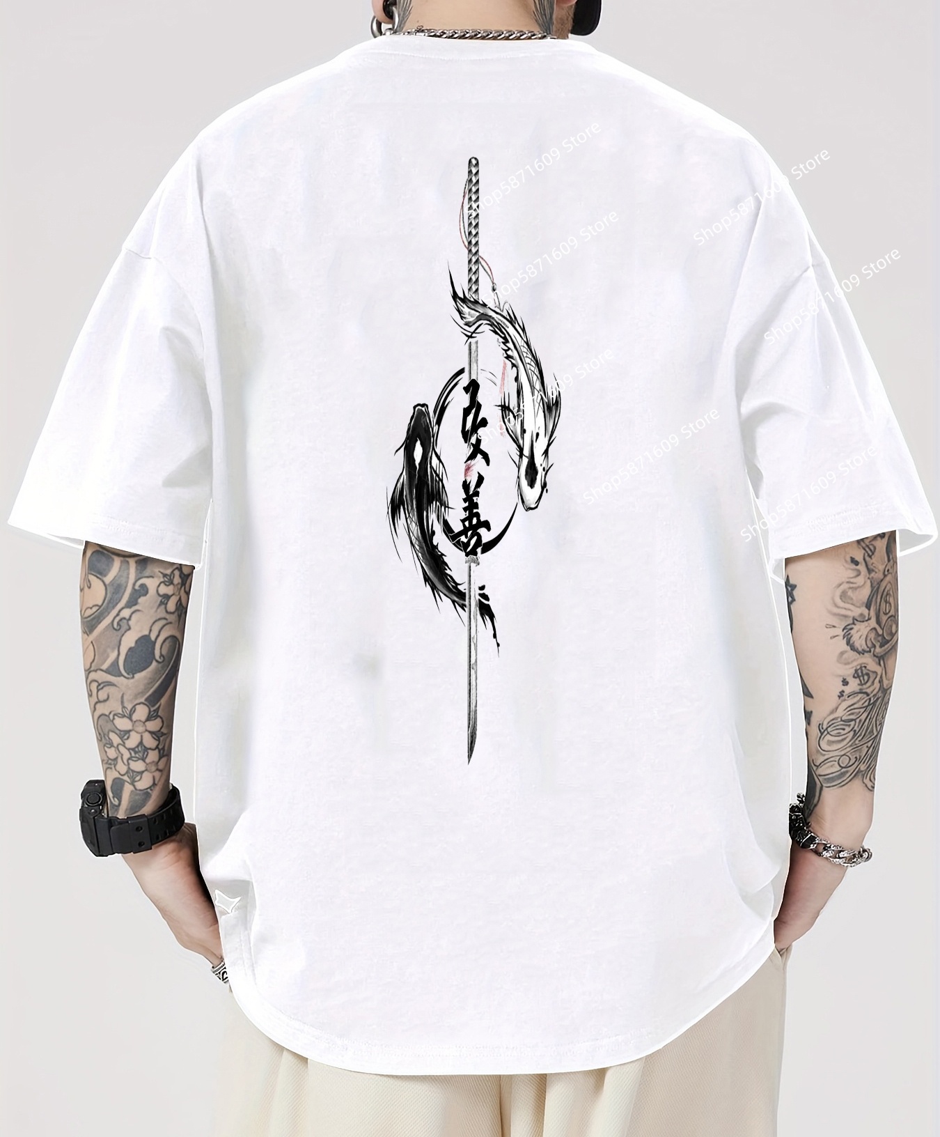 Kurzarm-T-Shirt mit Samurai-Me – Home Improvement Man Bewertung und Preis