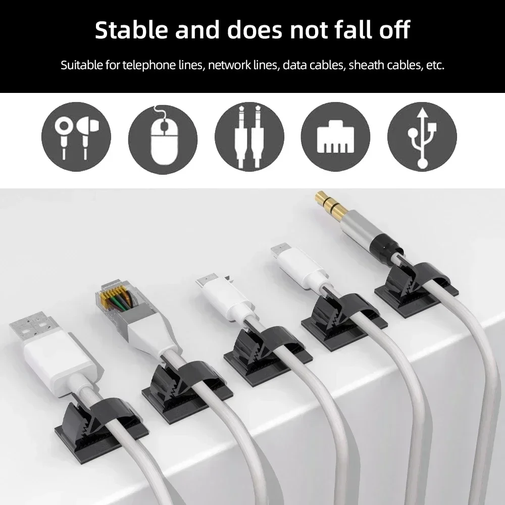 Selbst klebende USB-Kabel Orga – Cable Staple Clip Bewertung und Preis