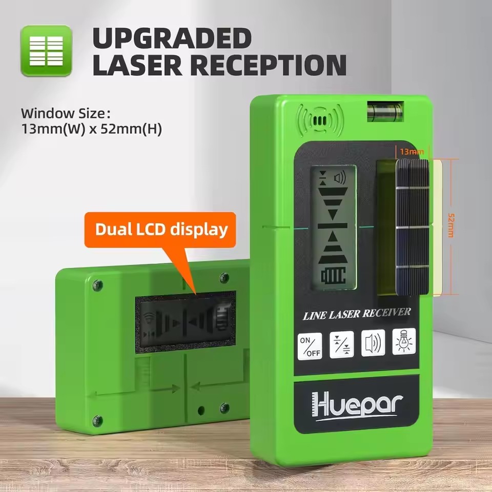 Huepar Laser-Empfänger LR-5RG  – Level Laser Line Bewertung und Preis