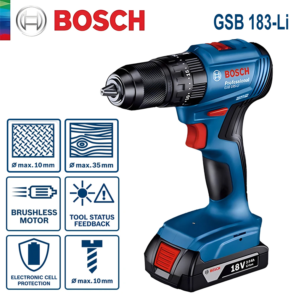 Bosch GSB 183-LI Elektrischer  – Power Drill Cordless Bewertung und Preis