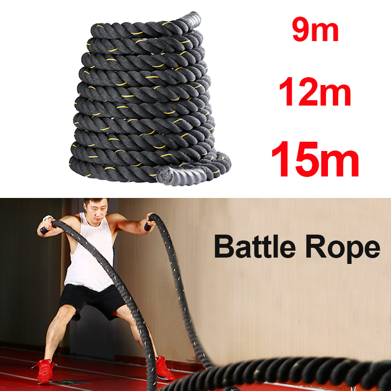 9M/12M/15M Fitness Battle Rope – Home Improvement Man Bewertung und Preis