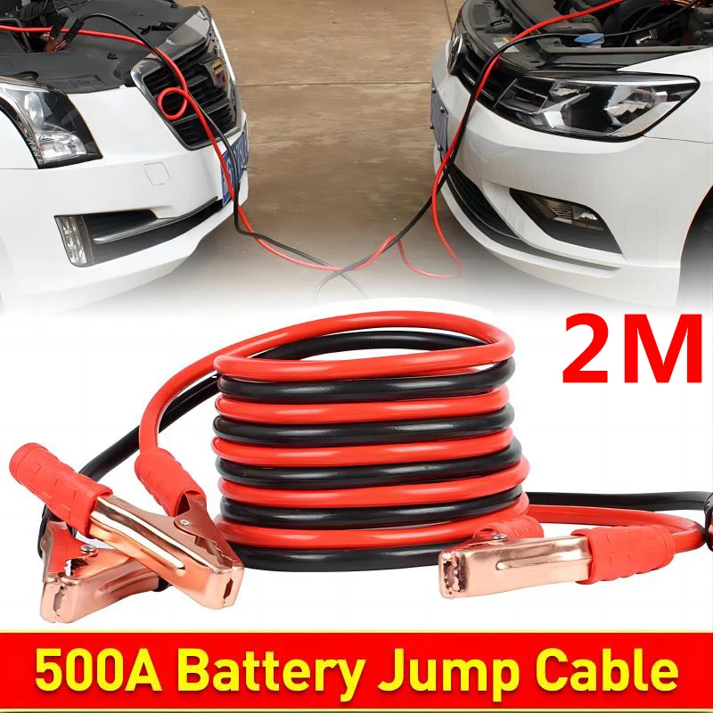 500A Auto-Starthilfekabel aus  – Cable Staple Clip Bewertung und Preis